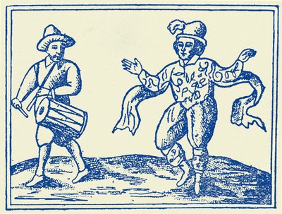 William Kempe tančí Morris od Unbekannter Künstler