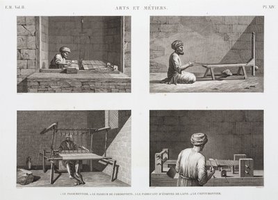 Wool & Worsted, Weaving Weaving, Egypt, c 1798 od Unbekannt