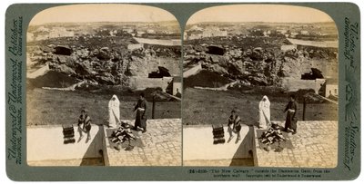 Jeruzalém při pohledu z Damašské brány, Palestina, 1901. od Underwood and Underwood