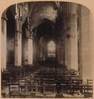 Katedrála svatého Jiljí, Edinburgh, Skotsko, 1896. od Underwood and Underwood