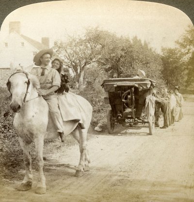 Old Time zapalovací svíčka je nakonec nejlepší. od Underwood and Underwood