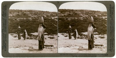 Vesnice Imwas Emmaus, Palestina, 1900. od Underwood and Underwood