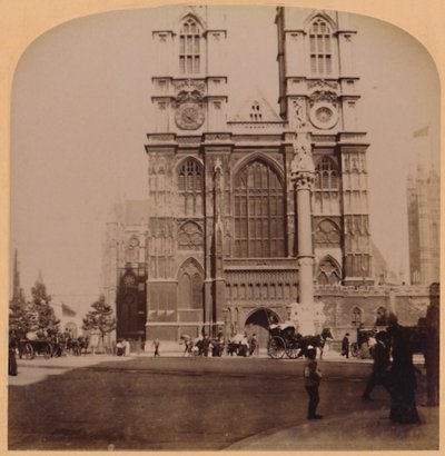Westminsterské opatství, Londýn, Anglie, 1896. od Underwood and Underwood