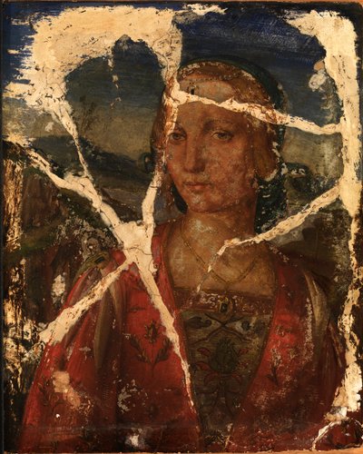 Hlava mladé ženy od Unidentified