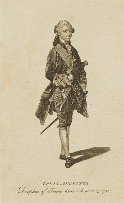 Ludvík Augustus, Dauphin de France od Unidentified