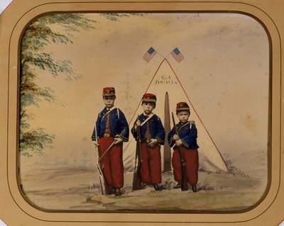 Tři chlapci v kostýmu zouvů od Unidentified