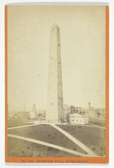 Památník Bunker Hill od Unknown