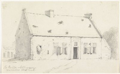 Aliance Huis La Belle La Belle Alliance / Waterloo 1815 (název na objektu) od Unknown