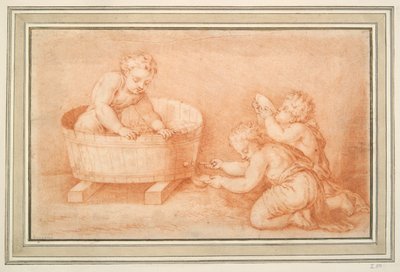 Putti vyrábí víno od Unknown