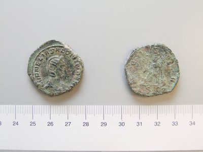 Sestertius z Gallienu, římský císař z Říma od Unknown