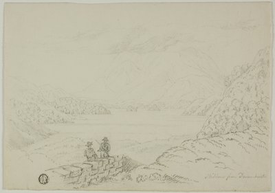 Skiddaw z Derwentwater od Unknown