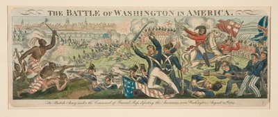 Bitva o Washington v Americe od Unknown