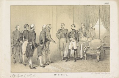 Verhuell s Napoleonem, 1806 od Unknown