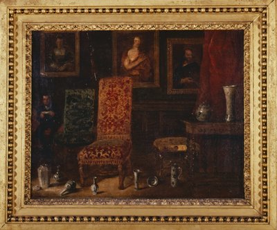 1800-luvun sisustus od Unknown artist