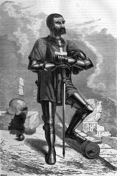 Rytíř z města Rhodos (Řecko), v 16. století. od Unknown artist