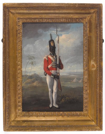 Vojín 8. západoindického pluku od Unknown artist
