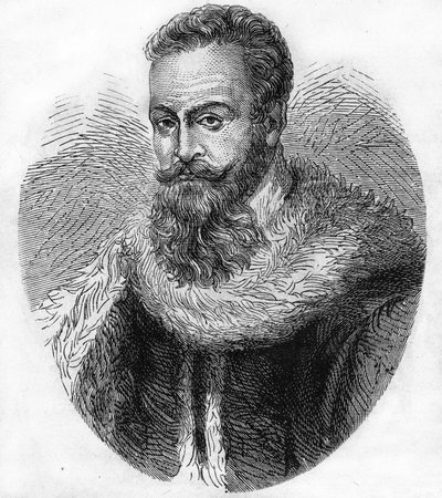 Achilles de Harlay (1536-1619), předseda pařížského parlamentu. od Unknown artist