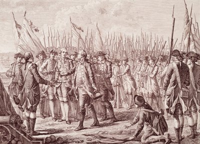 Americká revoluční válka: Kapitulace lorda Cornwallise od Unknown artist