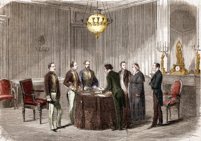 Připojení Savojska k Francii od Unknown artist