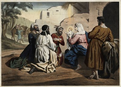 Anonymní rytina z poloviny 19. století. od Unknown artist