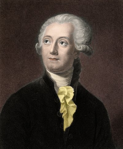 Antoine Laurent Lavoisier (1743-1794) - rytina - 19. stol. od Unknown artist