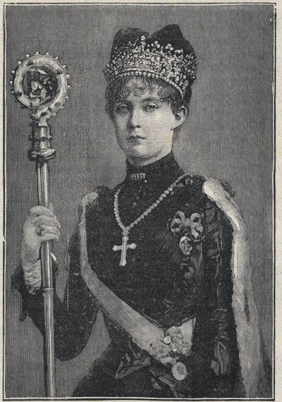 Arcivévodkyně Margarethe Klementine Rakouská - Margaret Clementine Marie Rakouská 1870-1955 Rakouská arcivévodkyně - rytina 1892 od Unknown artist