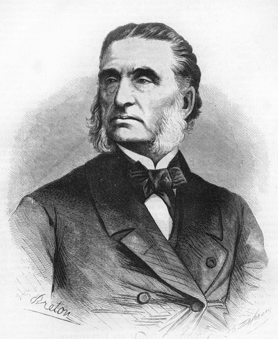 Armand Trousseau (1801-1867), francouzský lékař. od Unknown artist
