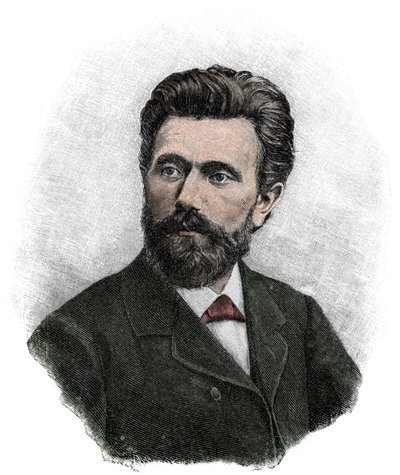 August Bebel (1840-1913), německý marxistický politik a spisovatel - Portrét Augusta Bebela (1840-1913), německý politik od Unknown artist