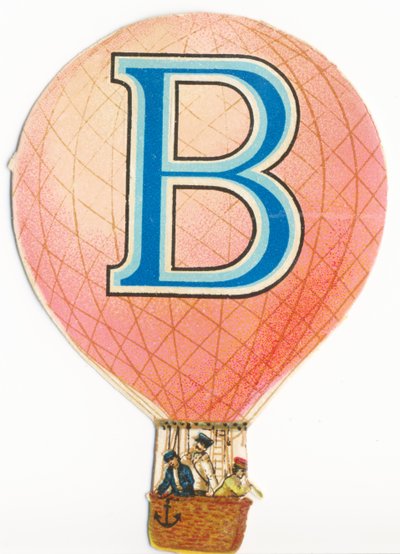 B: Balón (horkovzdušný balón) od Unknown artist