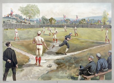 Baseballová hra od Unknown artist