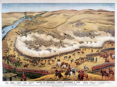 Bitva o Omdurman, pátek 2. září od Unknown artist