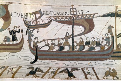 Bayeux Tapestry nebo výšivka Queen Matilda od Unknown artist
