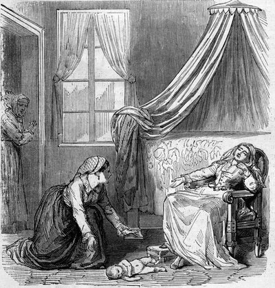 Narození Napoleona Bonaparta (15. srpna od Unknown artist