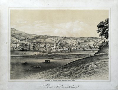 Bruton, Somersetshire od Unknown artist