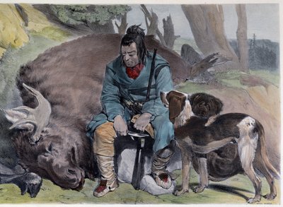 Kanadský Huron Elk Hunt - v "" Shyth
