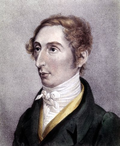 Carl Marie von Weber , německý skladatel (1786-1826) od Unknown artist