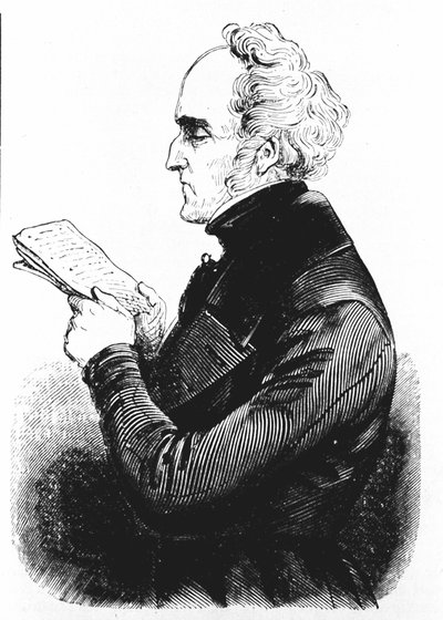 Charles Fourier (1772-1837), francouzský filozof a ekonom. od Unknown artist