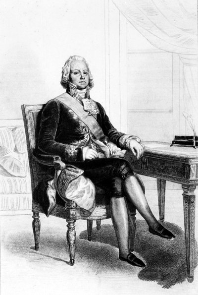 Charles Maurice de Talleyrand Périgord (1754-1838), francouzský politik. Rytina 19. století. od Unknown artist