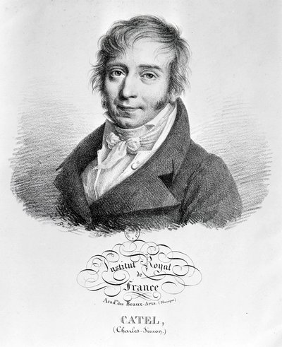 Charles Simon Catel , francouzský skladatel ( Laigle od Unknown artist