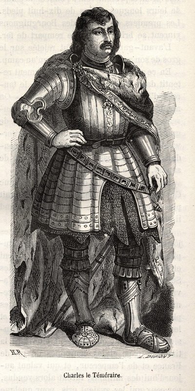 Karel Smělý (1433-1477), vévoda burgundský. od Unknown artist