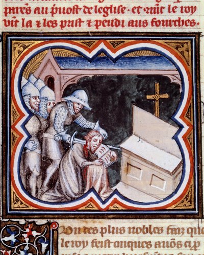 Karel Dobrý (Karel I. Flanderský od Unknown artist