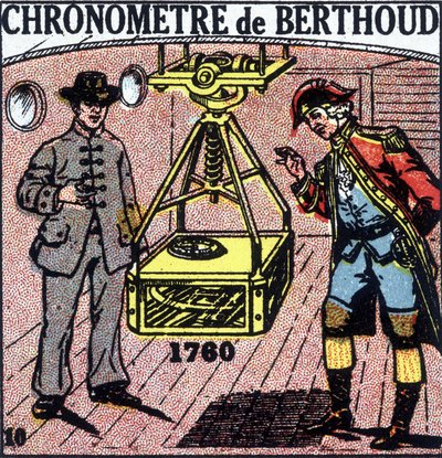 Chronometr od Ferdinanda Berthouda (1727-1807), švýcarského hodináře od Unknown artist
