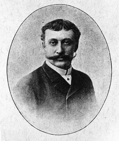 Cirkus: portrét Charlese Franconiho (19. století), v „Ecuyers et Ecuyères“ od barona de Vaux. od Unknown artist