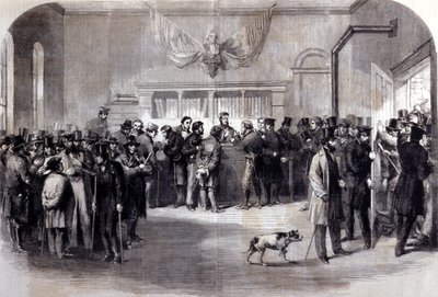 Občanská válka (1861 - 1865), Americká občanská válka. Žebra proti odvodu před úřady osvobození. New York. od Unknown artist