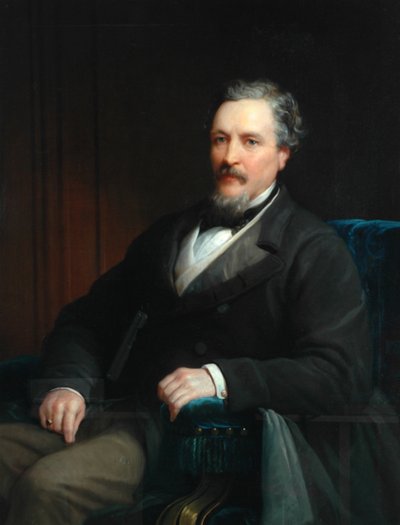 Plukovník Edward Akroyd, 1868 od Unknown