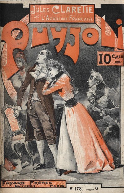 Obálka románu “” Puyjoli”” (1890) od Julese CLARETIEHO (1840-1913). od Unknown artist
