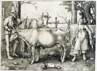 Kryt a mlékárna v Holandsku od Unknown artist