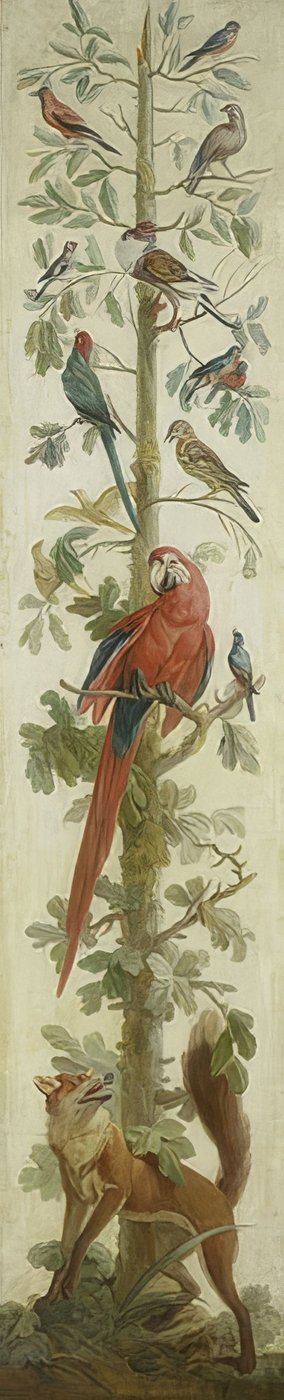 Dekorativní ilustrace se zvířaty. 1760-1800 od Unknown