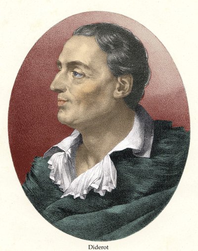 Denis Diderot (1713-1784). od Unknown artist