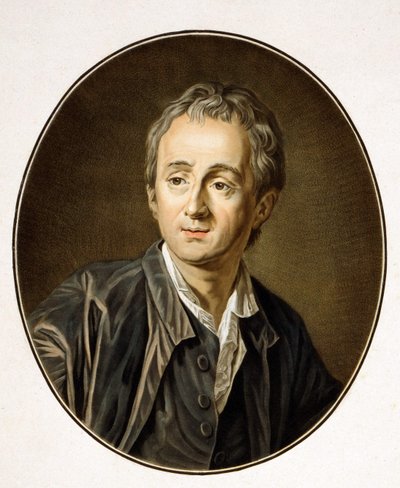 Denis Diderot (1713-1784), Pierre-Michel Alix (1762-1817). od Unknown artist